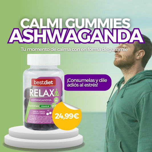 CalmIGummies Ashwagandha™ – Duerme, Relájate y Quema Kilos desde la primera noche
